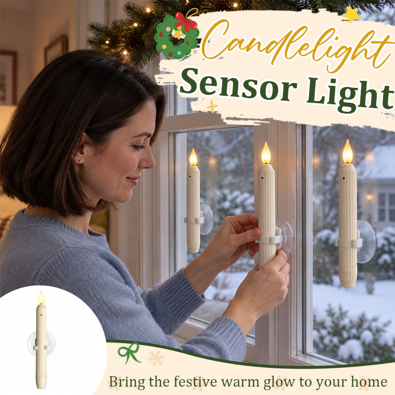 Window Candles Sensor Lights