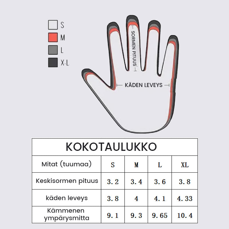 🔥Hot Sale 50 % rabatt🎉Unisex vattentäta vinterhandskar med pekskärm