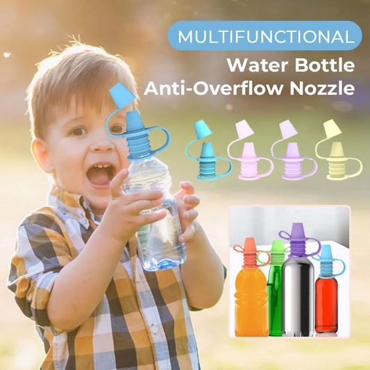Multifunktionale Wasserflasche mit Überlaufschutzdüse