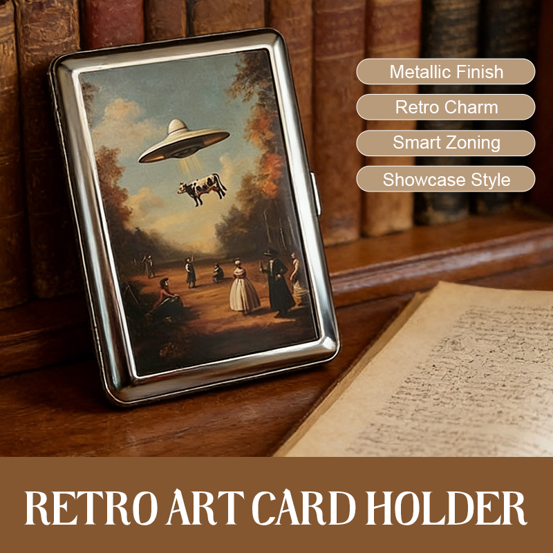 Retro konstkortshållare
