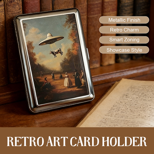 Retro konstkortshållare