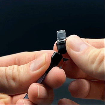 3-in-1 rotierendes magnetisches Streamer-Datenkabel