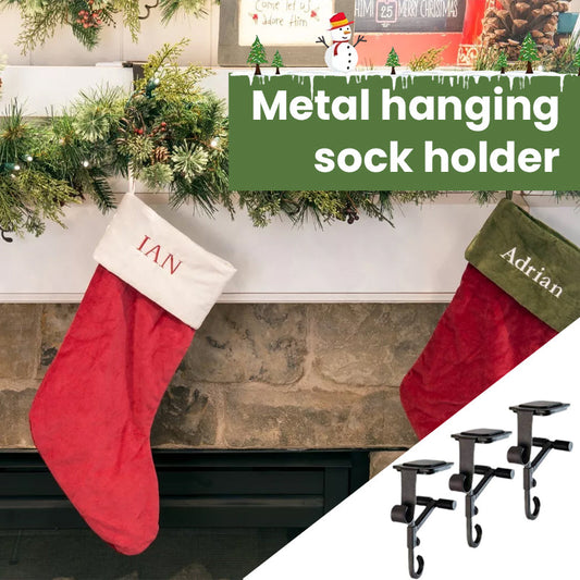 🎄Weihnachten Metall Kaminhaken🎅