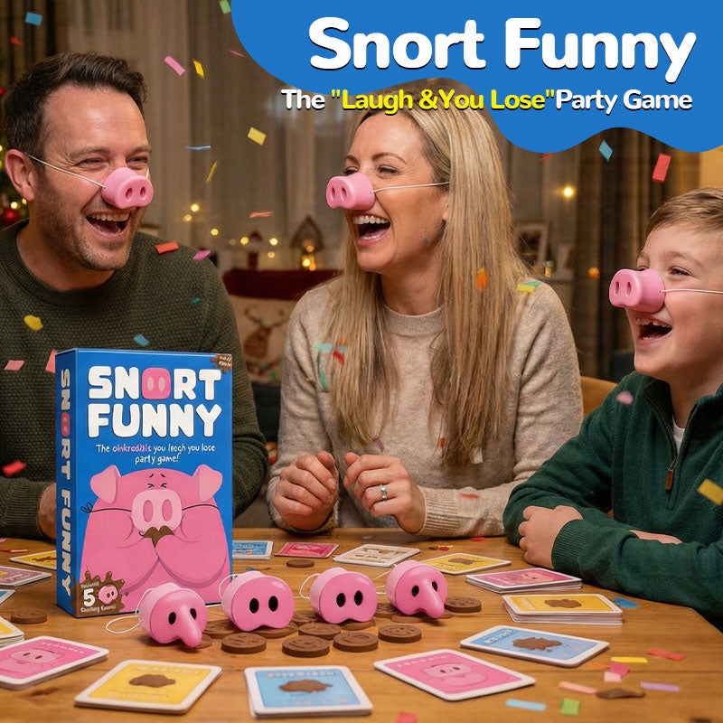 Snort Funny: Partyspelet "Skratta och du förlorar" 🐷😂