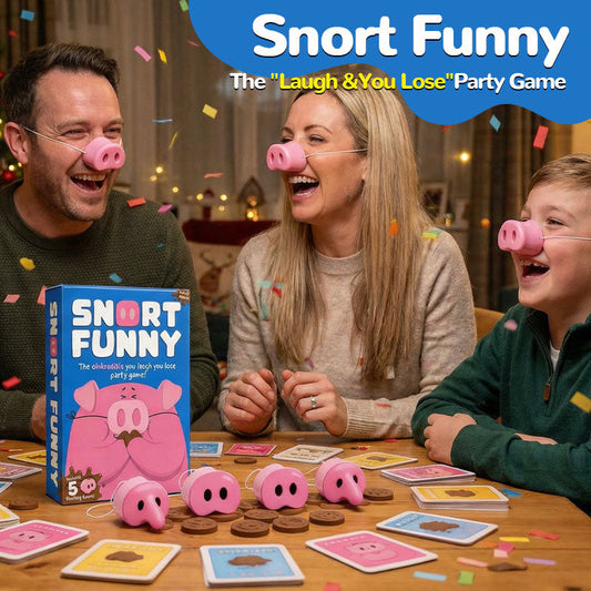 Snort Funny: Partyspelet "Skratta och du förlorar" 🐷😂
