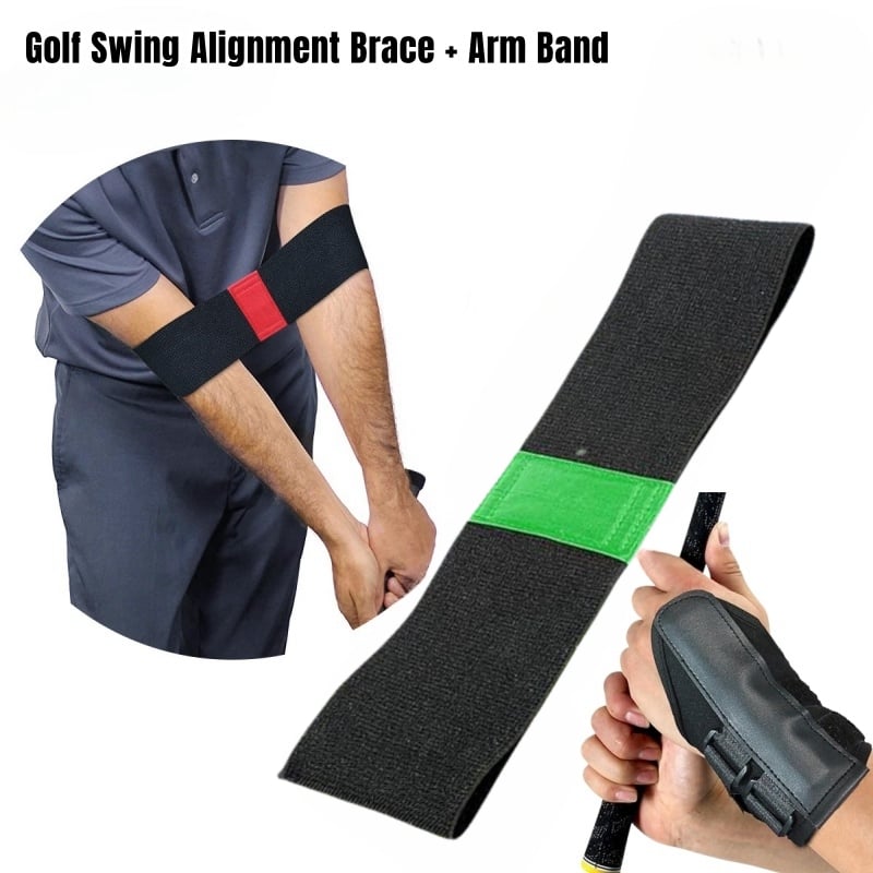 🏌️Golf Set med handledskorrigeringstränare och armband