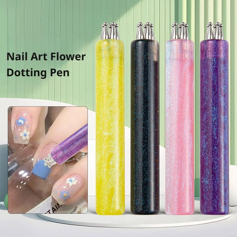 Nageldotterpenna med 5-bladig blomma