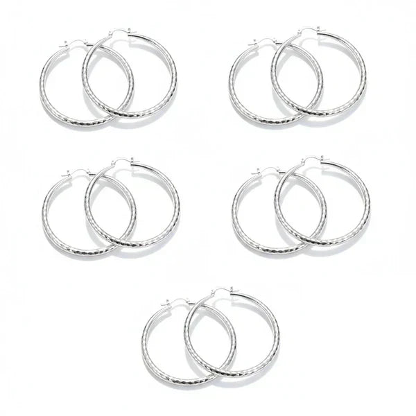 🎉KÖP 1, FÅ 1 GRATIS🎁Diam🎉 KÖP 1, FÅ 1 GRATIS 🎁 Diamantslipade hoop-örhängen för kvinnor – eleganta, glittrande 💎ond-Cut Hoop-örhängen för kvinnor