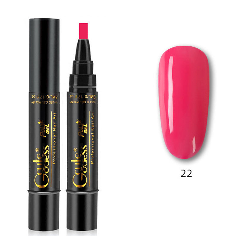 Enstegslim Tre-i-ett Nagellackpenna