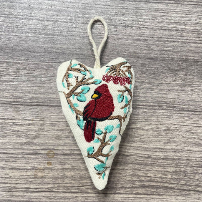 🎅Bästa julklappen💖Handbroderikit "Hjärtformad jultomte - DIY-dekoration för julgran, dörr och present | Inkl. tyg, garn och instruktioner | Perfekt julklapp 2026