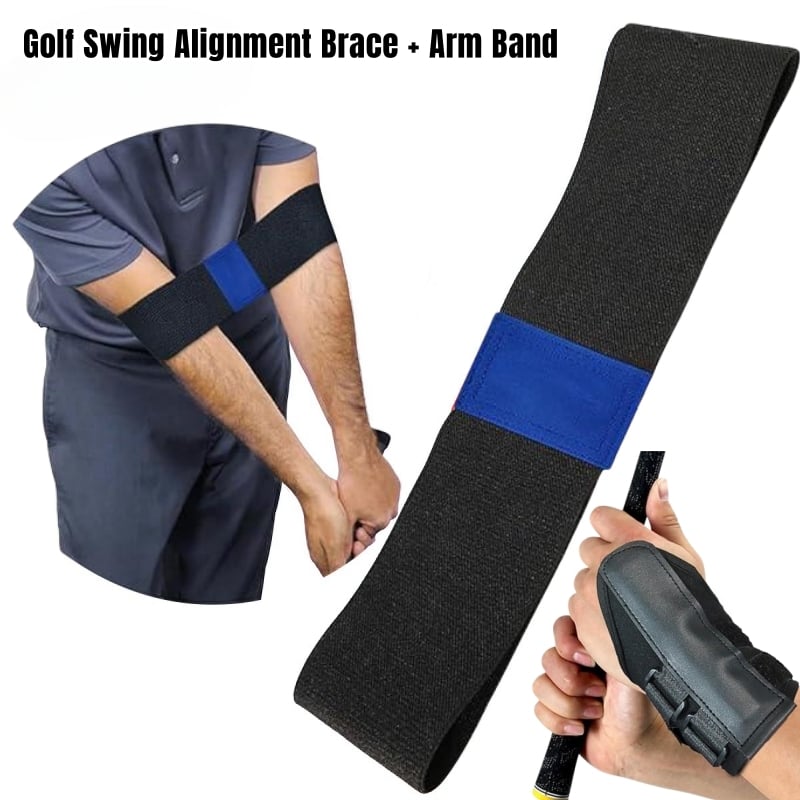 🏌️Golf Set med handledskorrigeringstränare och armband