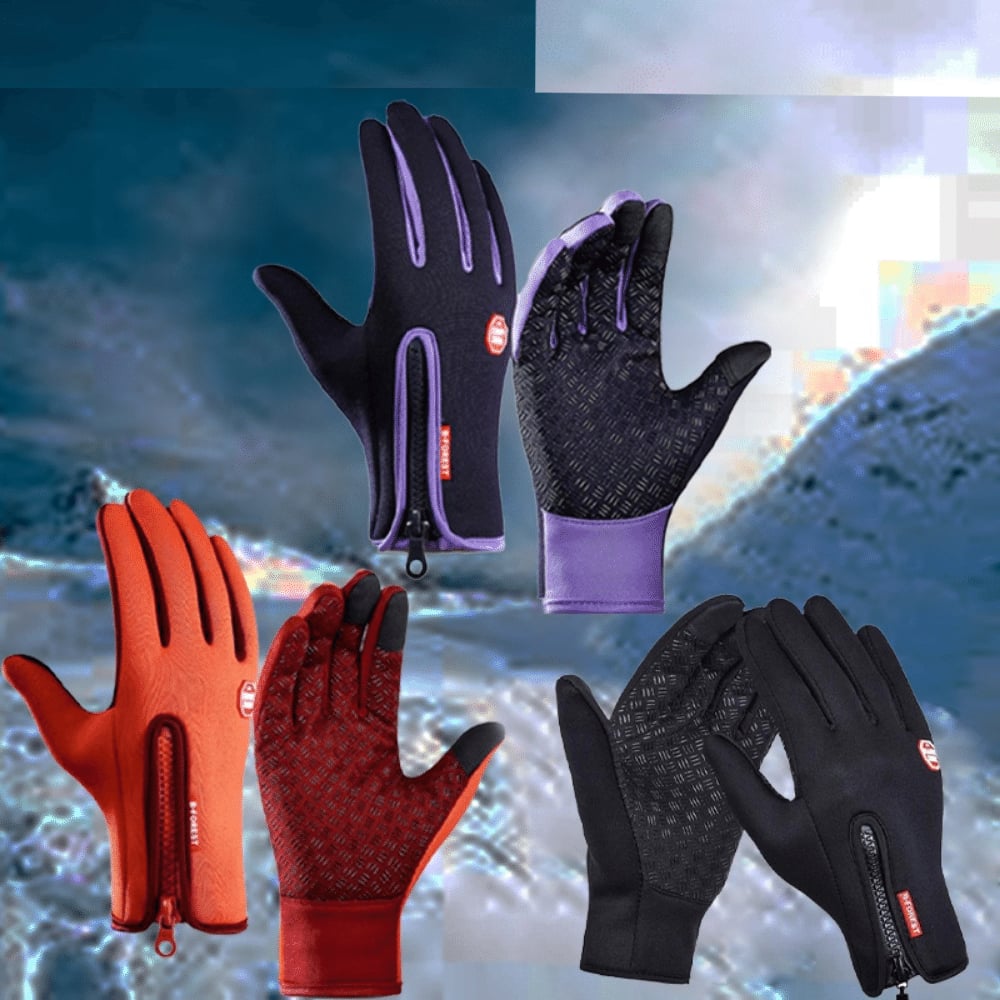 🔥Hot Sale 50 % rabatt🎉Unisex vattentäta vinterhandskar med pekskärm