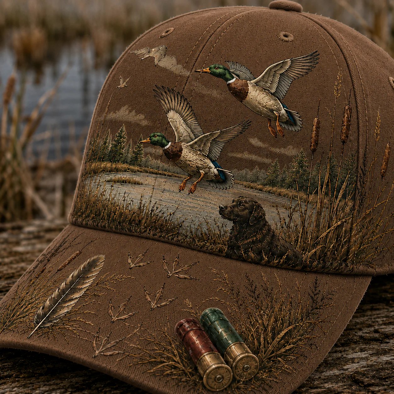 💥SPECIALERBJUDANDE 50 % RABATT –🦆 WILD & READY-MÖSSA FÖR ANKJAKT – 100 % BOMULL