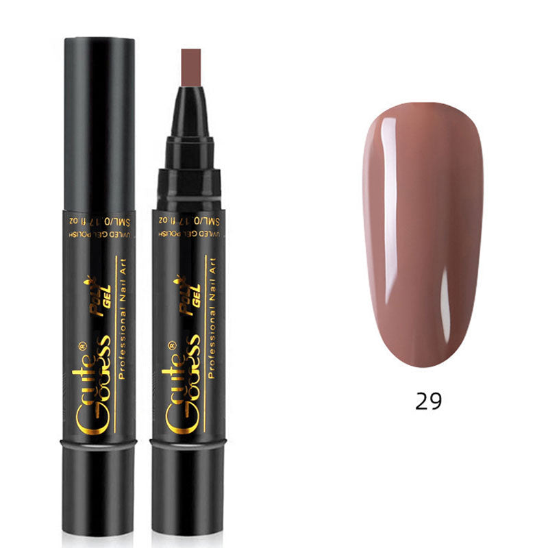 Enstegslim Tre-i-ett Nagellackpenna