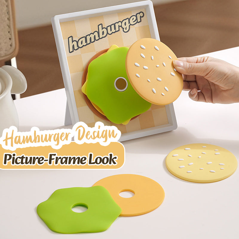 Hamburger värmetålig underlägg