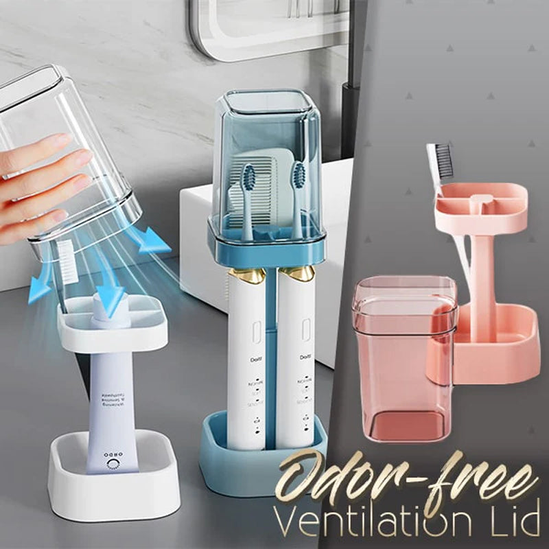 Ablage für die Zahnbürste (mit Deckel)/Storage rack for toothbrush (with cover)