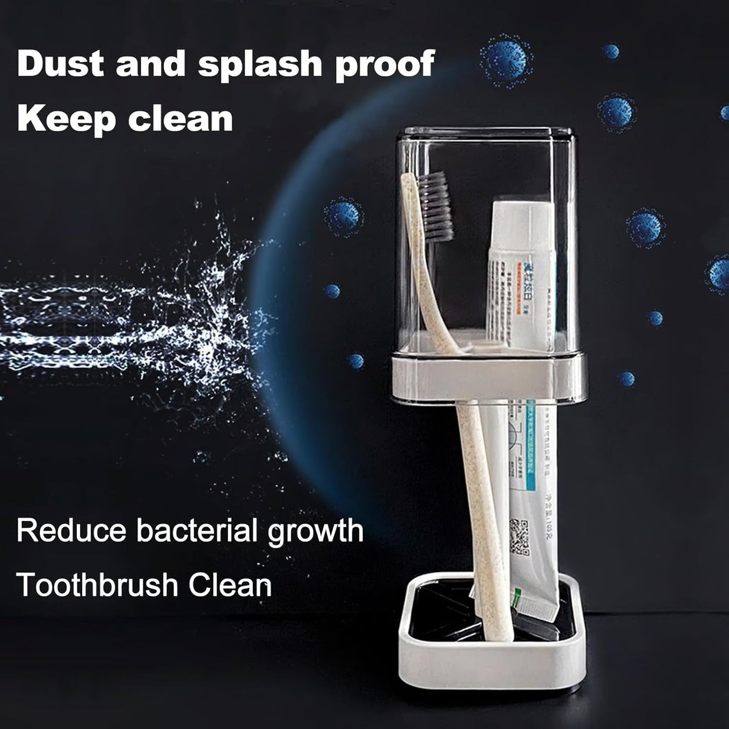 Ablage für die Zahnbürste (mit Deckel)/Storage rack for toothbrush (with cover)