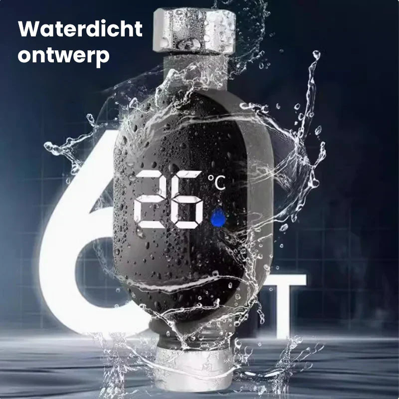 💧Duschtermometer🌡️ Inget mer gissande – omedelbar temperatur! 🚿