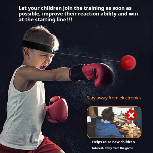 Boxing Reflex Ball mit verstellbarem Kopfband