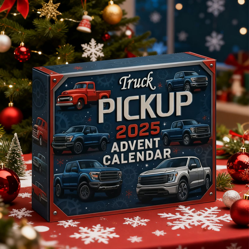 Adventskalender för pickupbilar