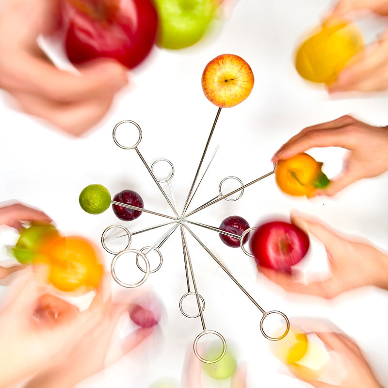 🎆【Fyrverkerier på middagsbordet】Exploderande fruktskål 🍎✨