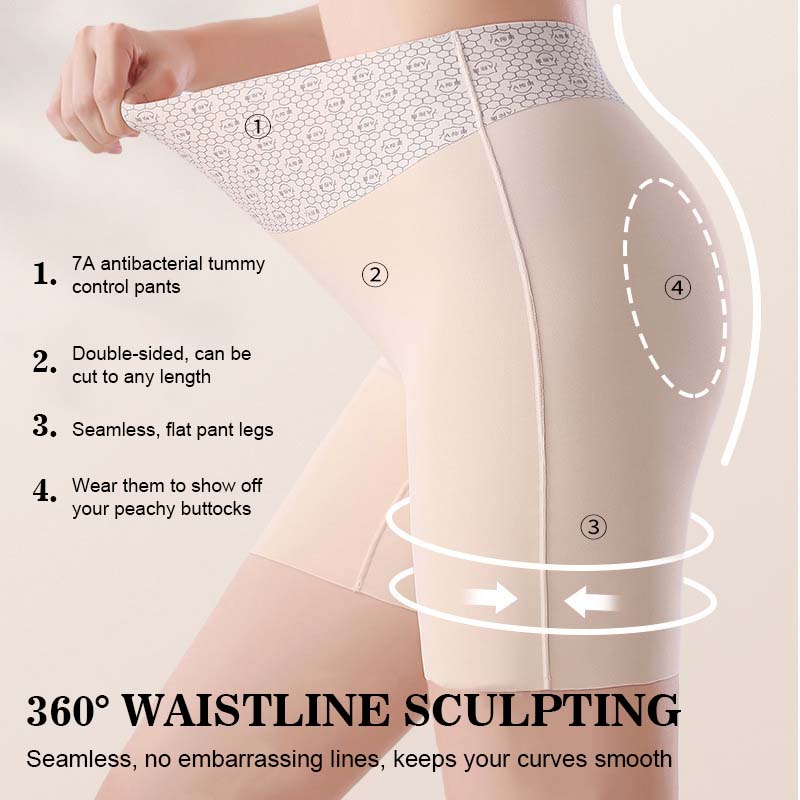 Tre-I-Ett-Byxor Med Hög Midja Och Magkontroll/Three-in-one High Waist Tummy Control Pants