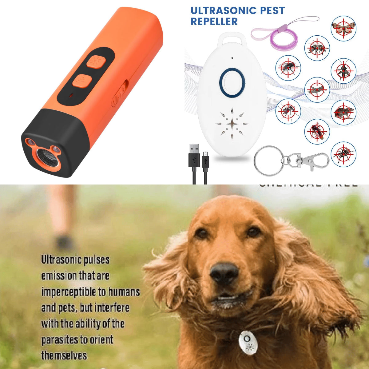 🎁 50 % RABATT! 💥 Ultraljudsavskräckare för hundar – Human, enkel knapptryckning för att korrigera beteendet hos hundar, katter och skadedjur 🐾🔇