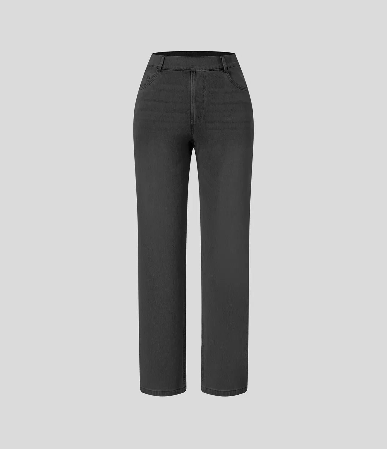 Elastische und bequeme Hose mit hoher Taille