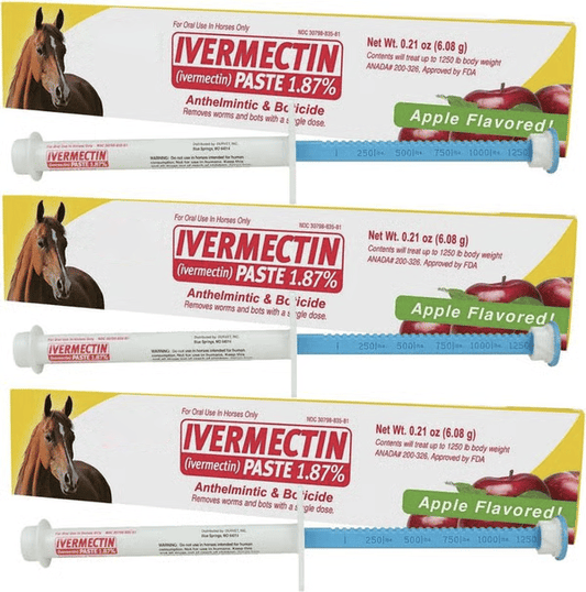 Ivermektin hästpasta 1,87% 6,08 g knöl
