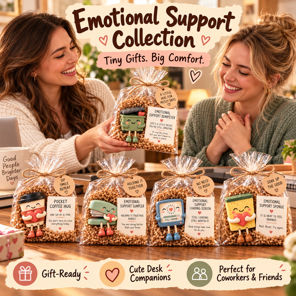 🔥Emotional Support Figures – Small Gifts for Family and Friends