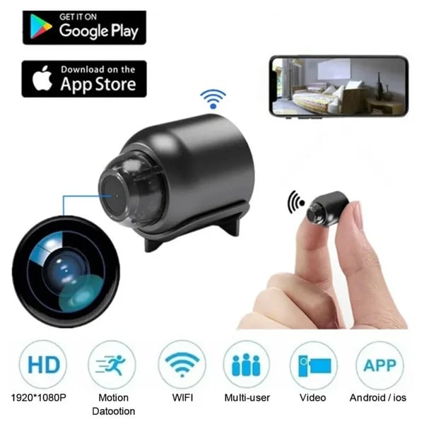 👀👀Mini trådlös Wifi-kamera 1080P HD