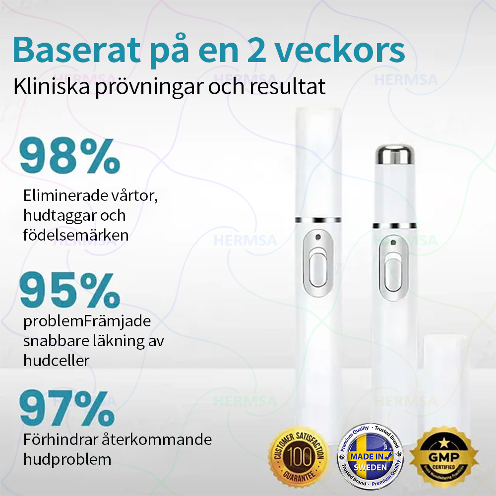 Hermsa® icke-invasiv laserpekare - borttagning av födelsemärken och vårtor