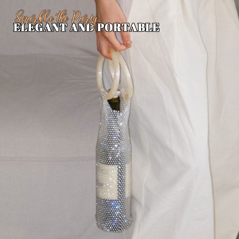 ✨Diamantrödvinvävd Väska💎