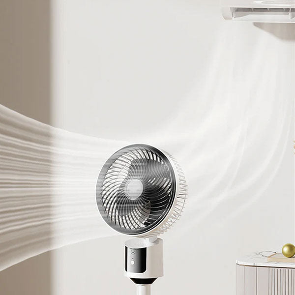 ❄️🔥USB-driven, tyst, energisparande piedestalfläkt med luftflöde🍃