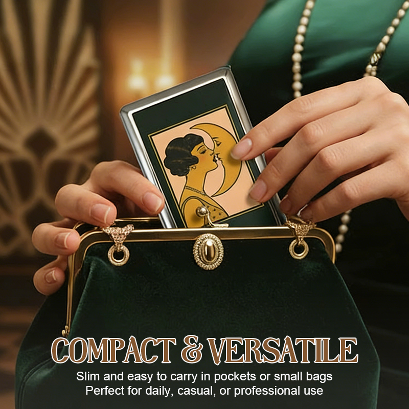 Retro konstkortshållare