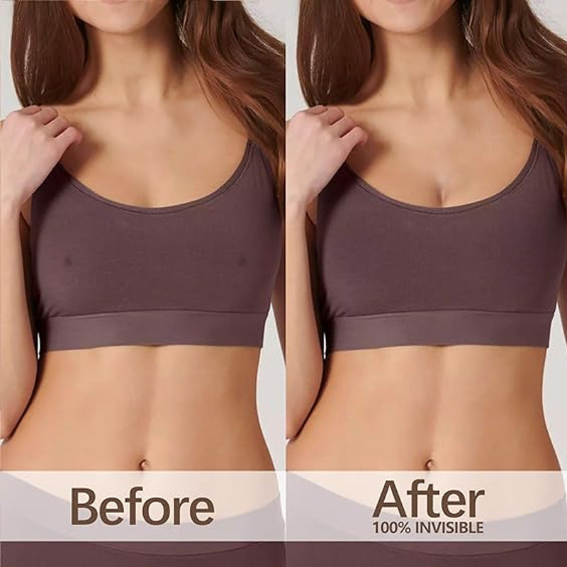 Ren silikon, tunn bröstklistermärke