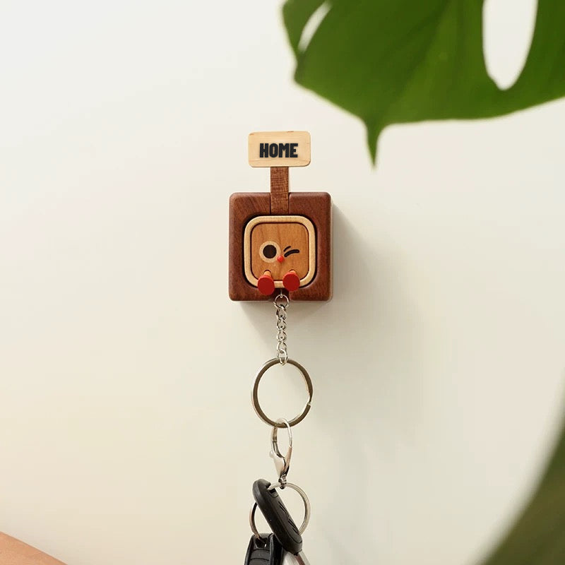 Trä Creative Package magnetisk nyckelring