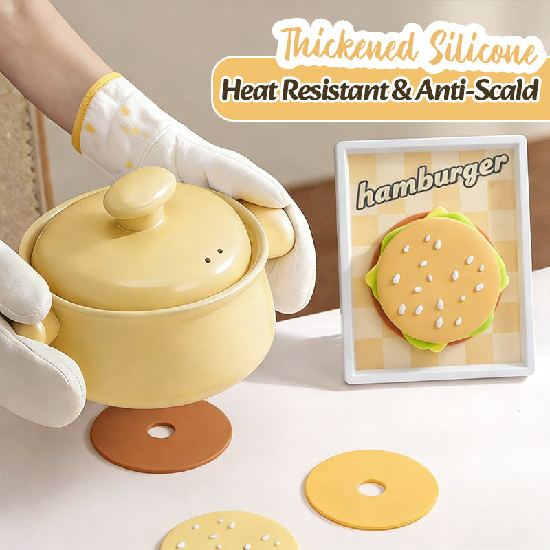 Hamburger värmetålig underlägg