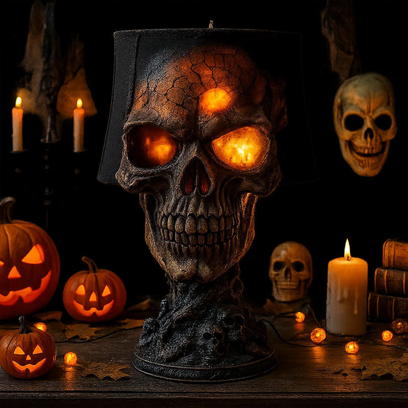 Lava Schedel bordslampa💀