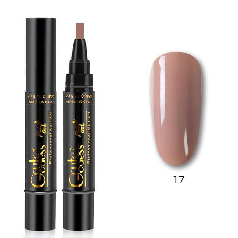 Enstegslim Tre-i-ett Nagellackpenna