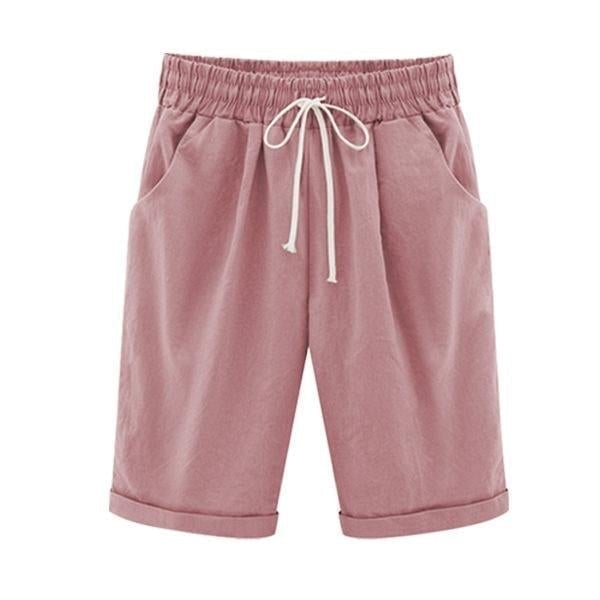 Resår i midjan, avslappnade och bekväma sommarshorts