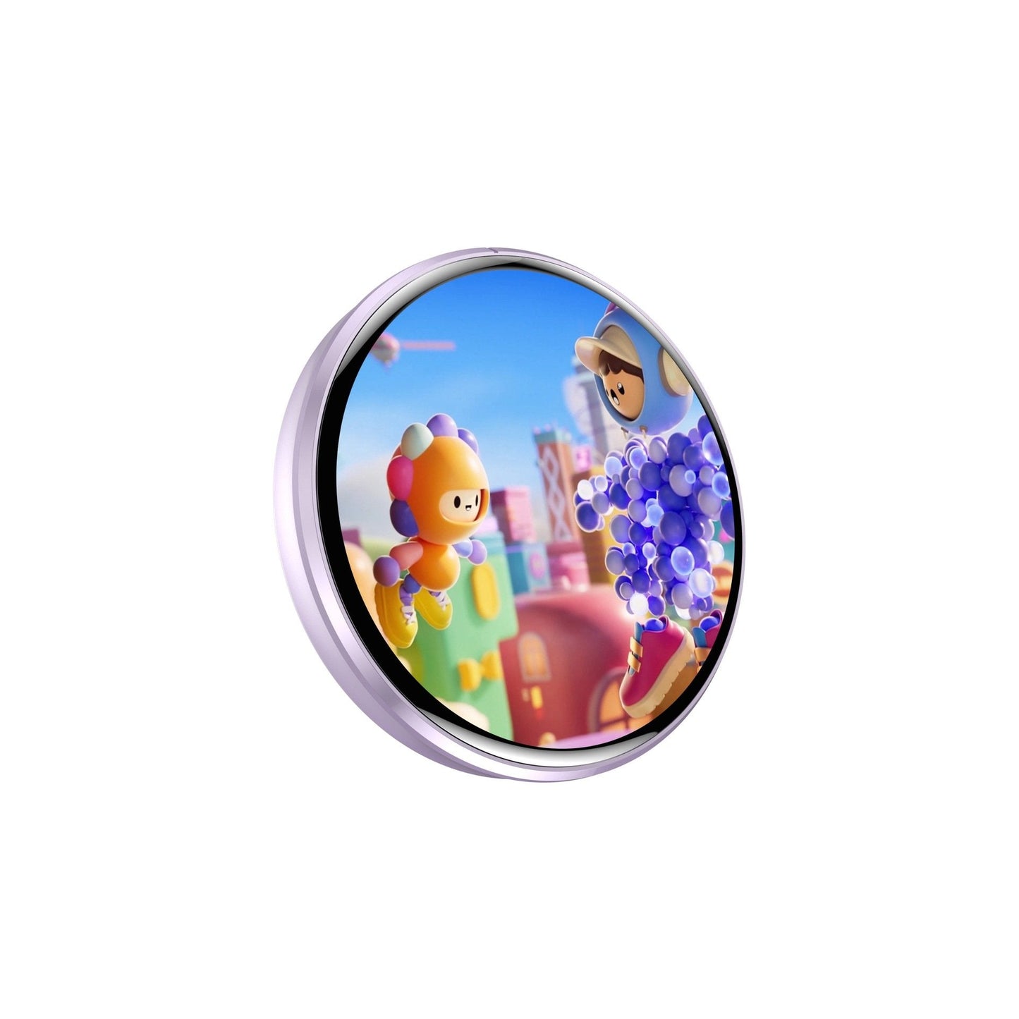 📱 Pixel Touch Digital Badge Screen – 📸 500 mAh lättviktig foto-/video-/GIF-pin