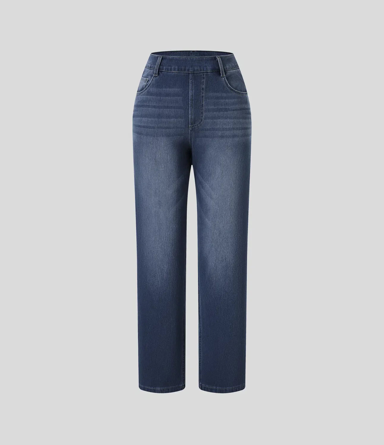 Elastische und bequeme Hose mit hoher Taille