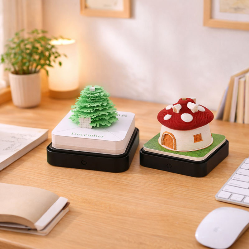 3D artificiellt anteckningsblock