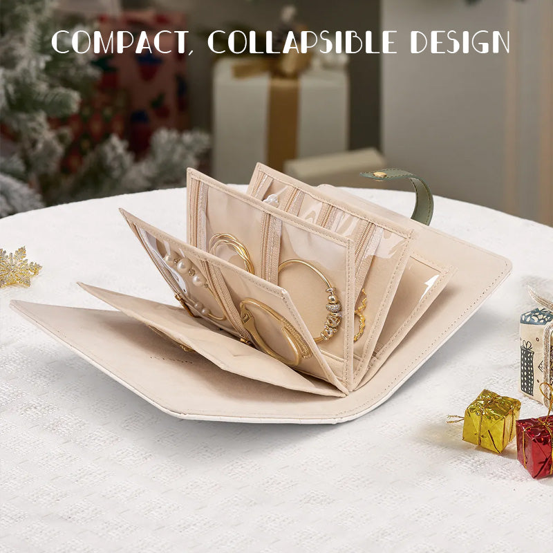 Vikbar smyckesorganisator/Foldable jewelry organizer