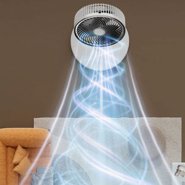 ❄️🔥USB-driven, tyst, energisparande piedestalfläkt med luftflöde🍃