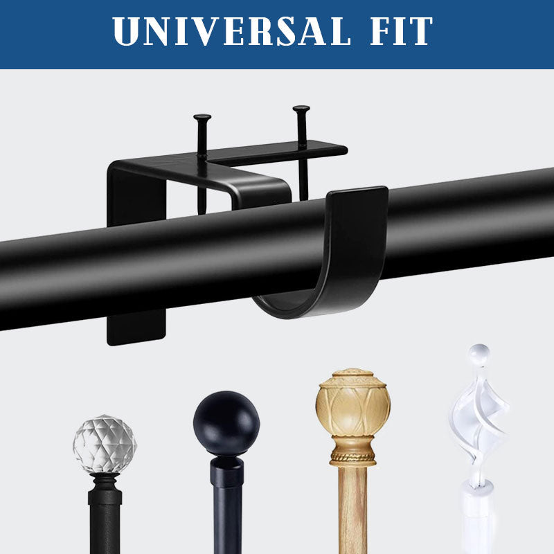 Gardinstångsfästen utan borrning – skadefri, kraftig stöd för alla hem