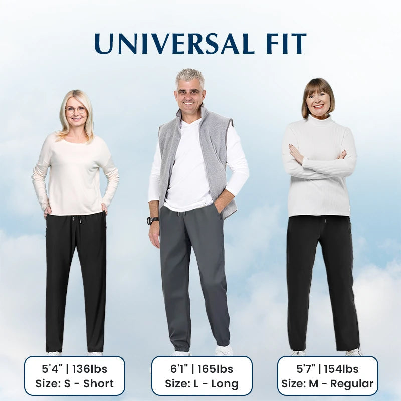 Unisex Ultra Stretch snabbtorkande byxor