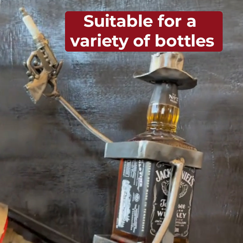 Skull Cola- och vinflaskställ