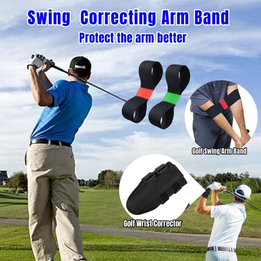 🏌️Golf Set med handledskorrigeringstränare och armband